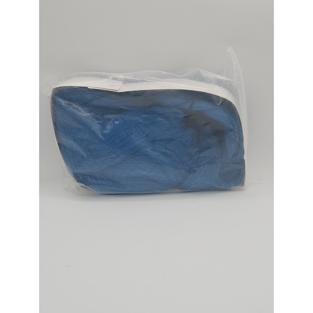 Long new Blue Braided Wig Synthetic Fiber